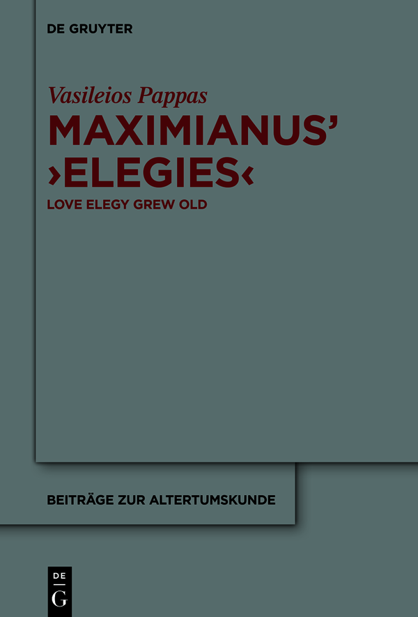 Beitrge zur Altertumskunde Edited by Susanne Daub Michael Erler Dorothee Gall - photo 1