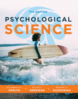 Elizabeth A. Phelps - Psychological Science (Seventh Edition)