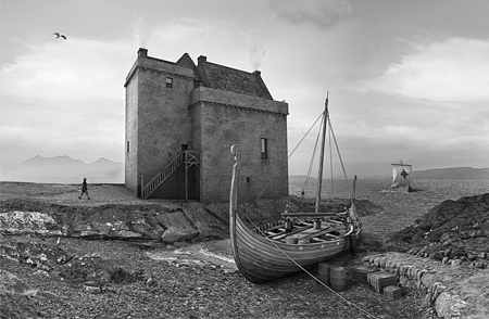 4 A recreation of Portencross castle North Ayrshire illustrating the - photo 6