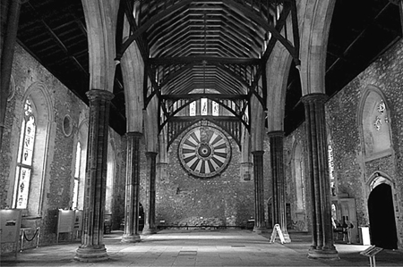 6 Winchester Great Hall and Edward Is Round Table of c1290 Robert Bruce and - photo 8