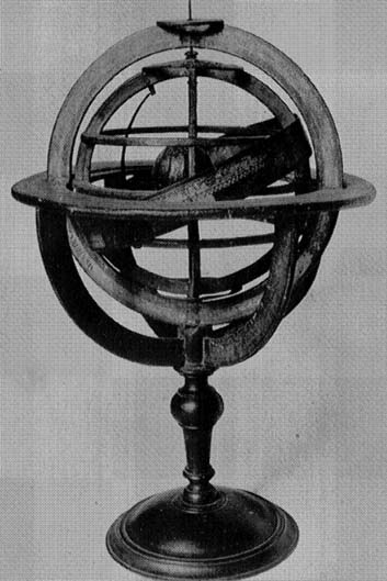 ARMILLARY SPHERE The globe at the centre representing the Earth is inscribed - photo 4