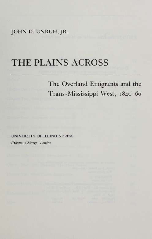 Publishers Note Many reviewers of the original 1979 edition of The Plains - photo 4