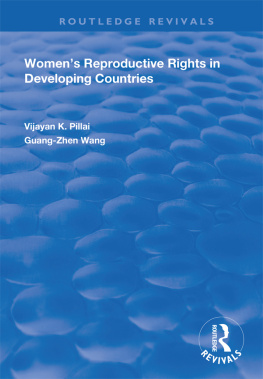 Vijayan K Pillai Womens Reproductive Rights in Developing Countries