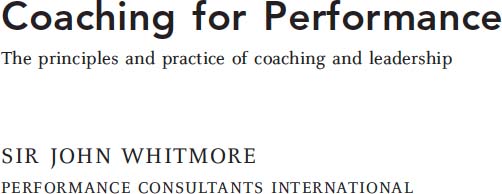 wwwnicholasbrealeycom wwwcoachingperformancecom First published in Great - photo 1