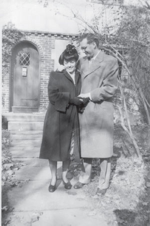 Irving Howe with his second wife Thalia Phillies Howe in front of their - photo 7