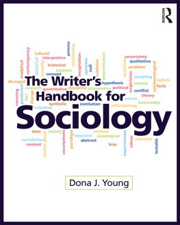 Dona J Young The Writers Handbook for Sociology