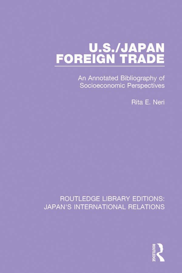 ROUTLEDGE LIBRARY EDITIONS JAPANS INTERNATIONAL RELATIONS Volume 4 - photo 1