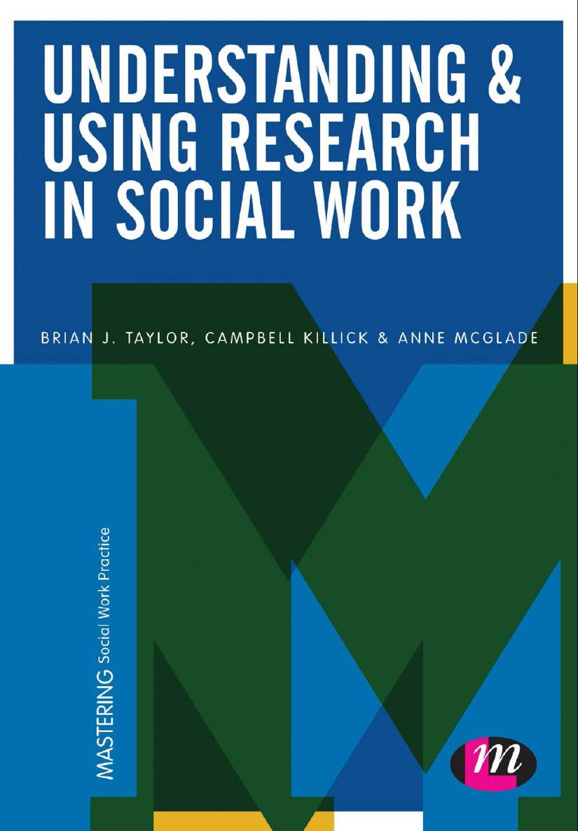 Understanding Using Research in Social Work SAGE was founded in 1965 by - photo 1