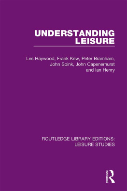 Les Haywood - Understanding Leisure