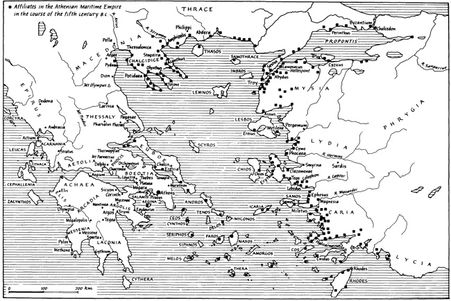 1 The Aegean world showing the cities controlled by Athens 2 The scope of - photo 2