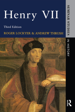 Roger Lockyer Henry VII