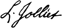 Autograph of Jolliet Jolliet had come of different though not less worthy - photo 4