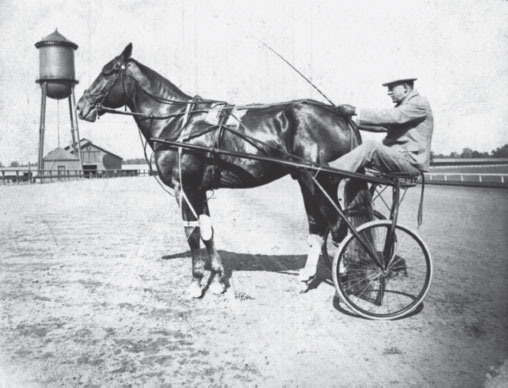 Cresceus and owner George Katchem in Toledo Courtesy of Harness Racing Museum - photo 4