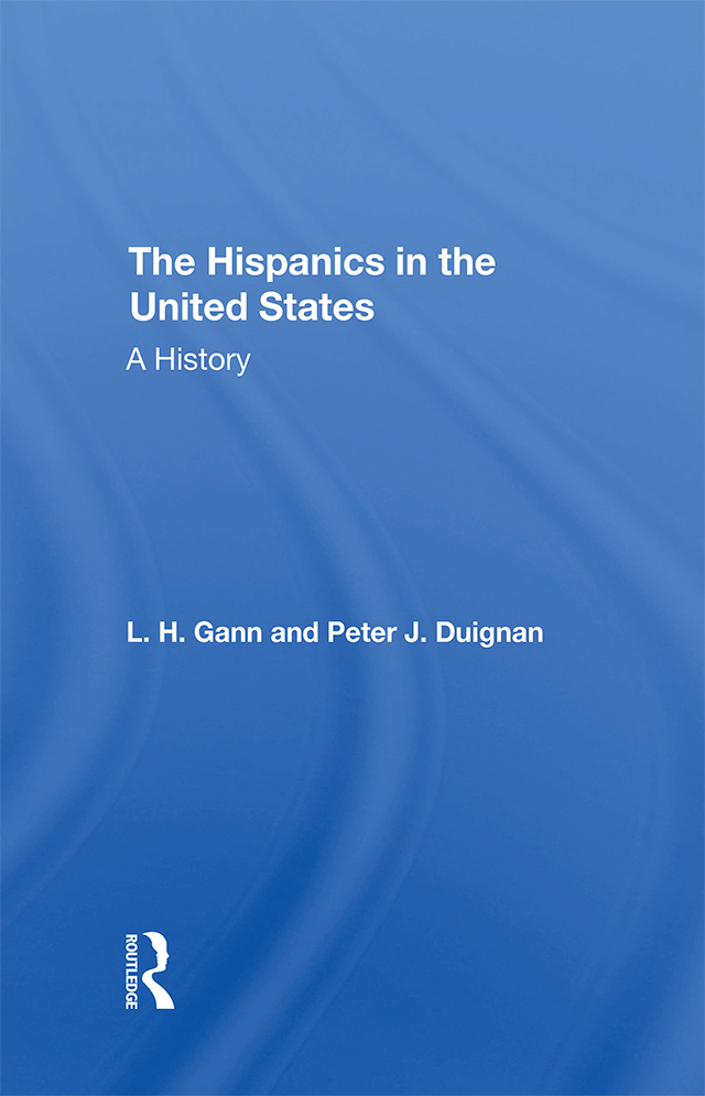 The Hispanics in the United States About the Book and Authors Hispanic peoples - photo 1