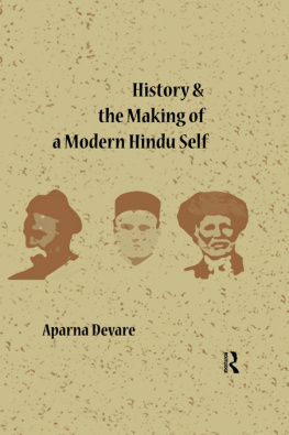 Aparna Devare - History and the Making of a Modern Hindu Self