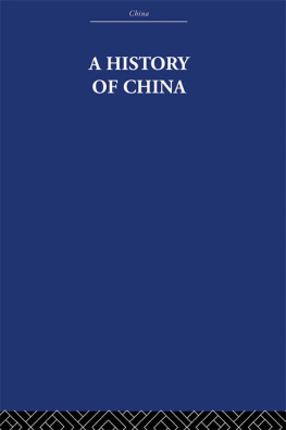 Wolfram Eberhard - A History of China