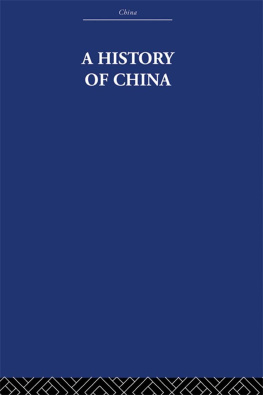 Wolfram Eberhard A History of China