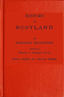 Edward Augustus Freeman History of Scotland