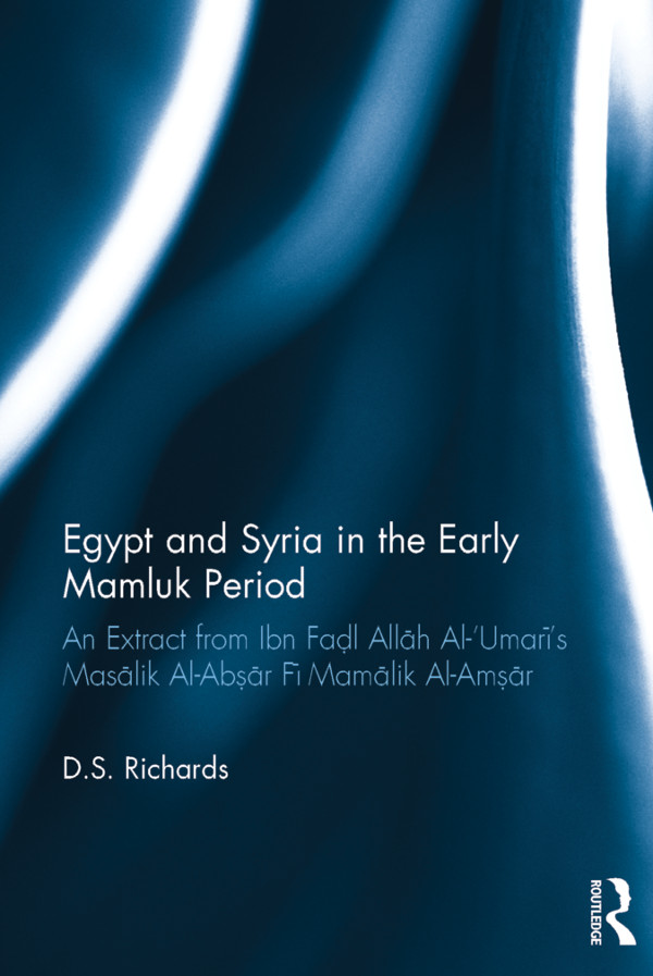 pi Egypt and Syria in the Early Mamluk Period Providing a modern English - photo 1