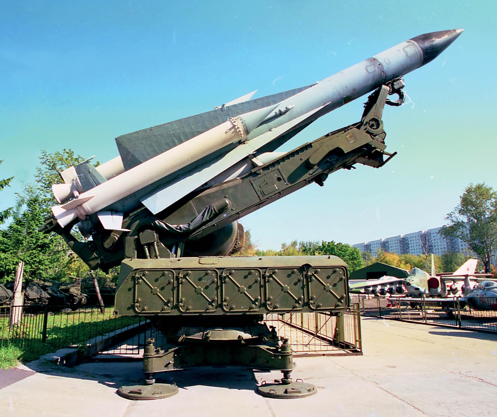 The S-200 SA-5 Gammon was one of the most powerful SAMs developed for the - photo 3