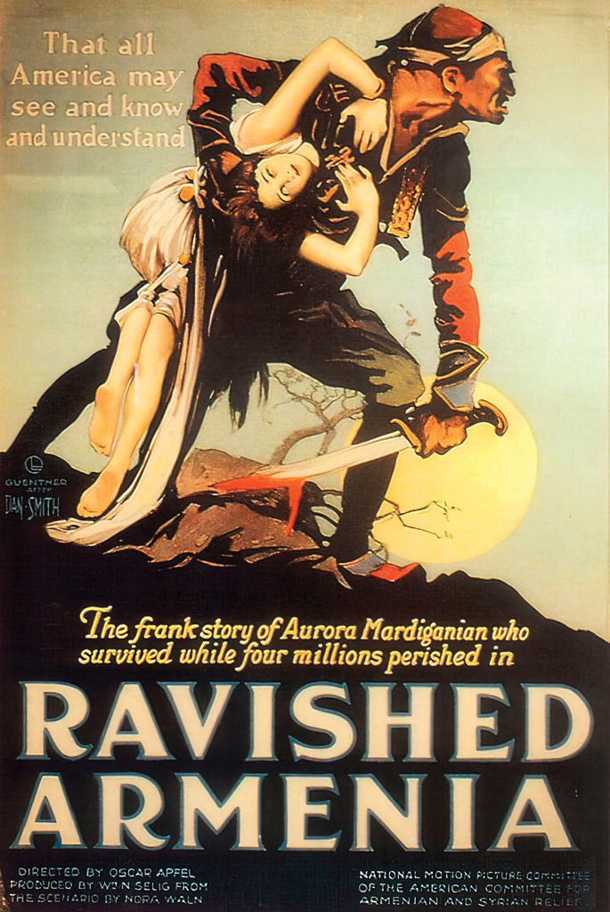 An advertisement for the American film Ravished Armenia 1919 Based on the - photo 20
