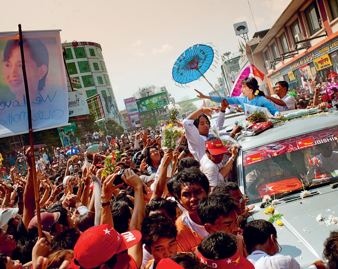 A Aung San Suu Kyis victory in Burmas 2015 elections signalled its transition - photo 10