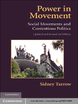 Sidney G. Tarrow - Power in Movement: Social Movements and Contentious Politics