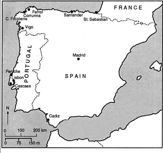 Map 2 Spain and Portugal Map 3 Brittany Chart 1 Mary Queen of Scots - photo 3