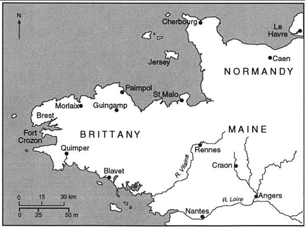 Map 3 Brittany Chart 1 Mary Queen of Scots and the Guise Family Chart - photo 4