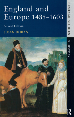 Susan Doran - England and Europe 1485-1603