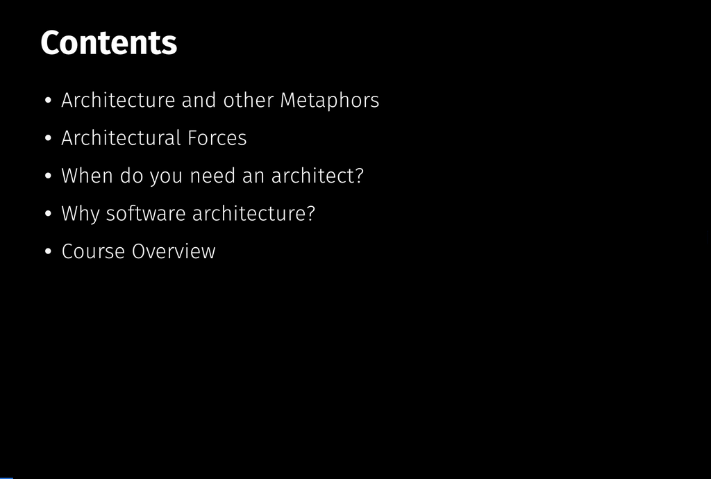 De Architectura Software architecture like software engineering is a metaphor - photo 2