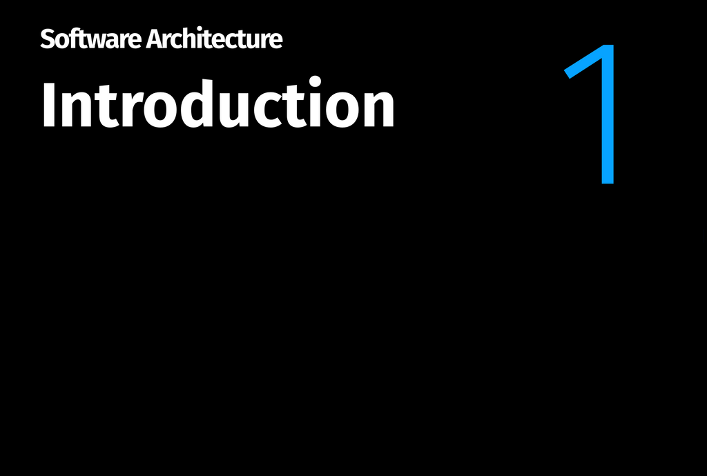 De Architectura Software architecture like software engineering - photo 1