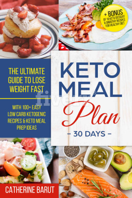 Catherine Barut - Keto Meal Plan For 30 Days