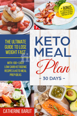 Catherine Barut Keto Meal Plan For 30 Days