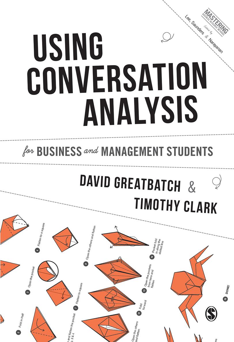 Using Conversation Analysis for Business and Management Students Using - photo 1