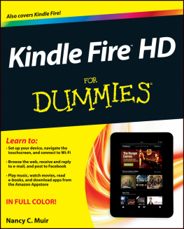 Nancy C. Muir Kindle Fire HD For Dummies