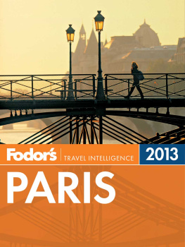 Fodors - Fodors Paris 2013