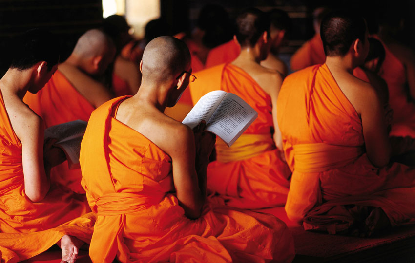 Buddhist monks Wat Pho Bangkok RICHARD IANSONLONELY PLANET IMAGES - photo 6