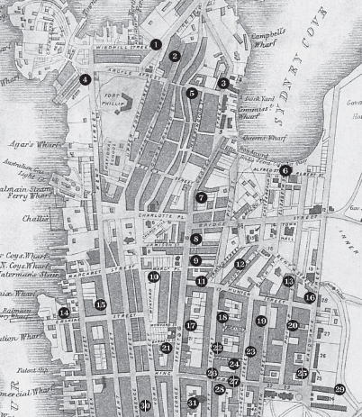 City of Sydney Archives Historical Atlas of Sydney SYDNEY SOUTH MAP 1 - photo 6