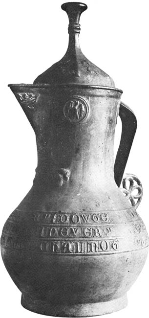 Jug now in the British Museum bearing the arms of England and the badge of - photo 3