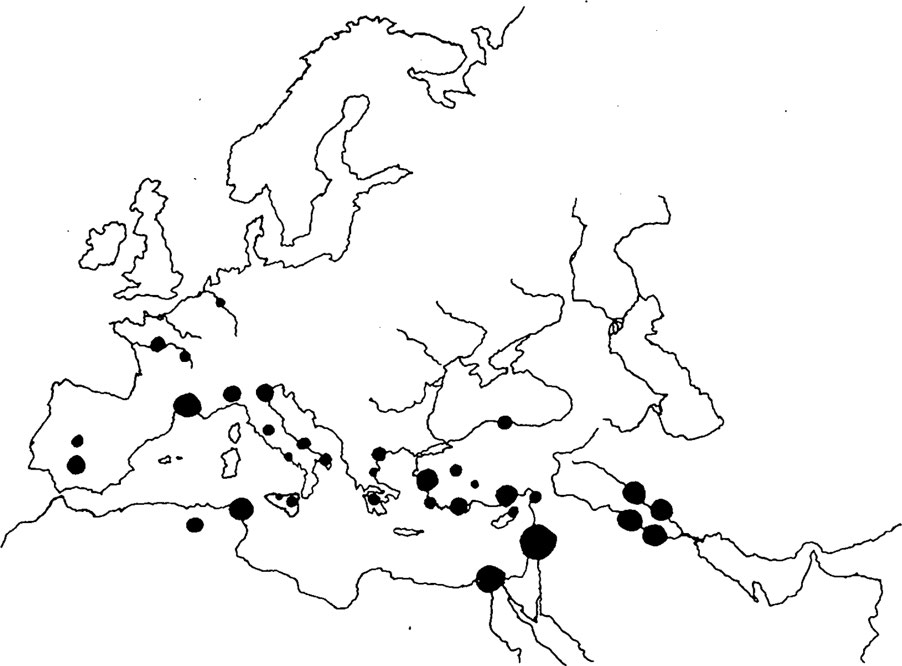 Distribution of Jewish Population Circa 50 A D Anti-Semitism The Causes and - photo 4