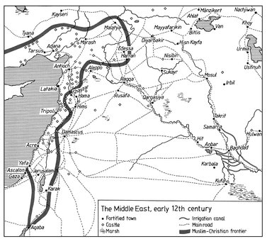 5 The Middle East in the Early Twelfth Century 6 Outremer circa 1223 - photo 7