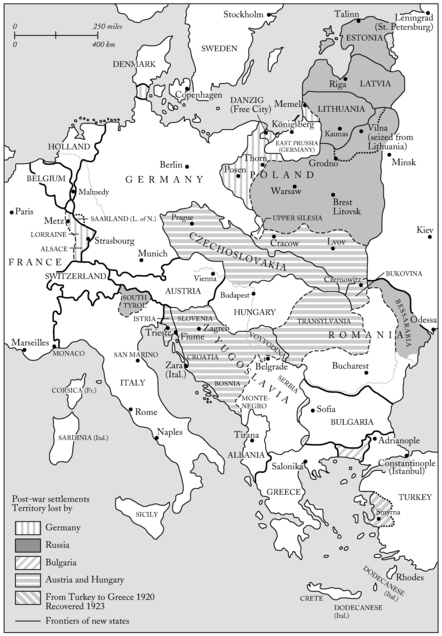 First World War postwar settlements The Versailles Settlement 1919 The - photo 13