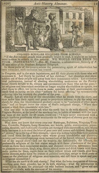 Colored scholars excluded from schools This illustration from the American - photo 3