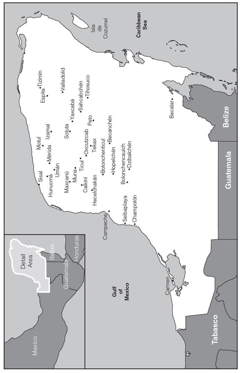 Figure 12 Yucatn in the Nineteenth Century Yucatn like Oaxaca counted far - photo 2