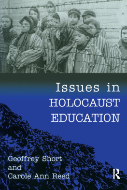 Geoffrey Short - Issues in Holocaust Education