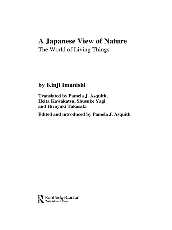 Seibutsu no Sekai first published in 1941 by Kbundshob English edition first - photo 1