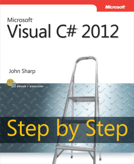 John Sharp - Microsoft Visual C# 2012 Step By Step