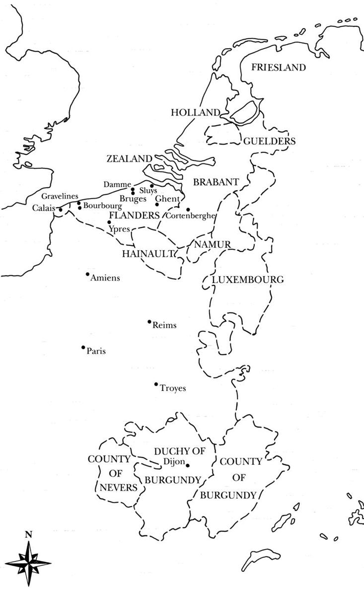 The Low Countries and Burgundy in the later fourteenth century France in - photo 4