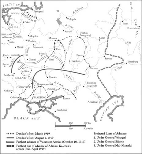 Map 1 The Russian Civil War 1919 Map 2 Revolutionary Petrograd - photo 2